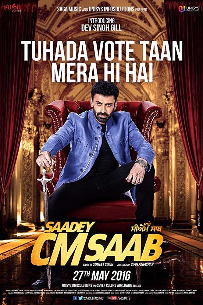 Download Saadey CM Saab (2016) Movie