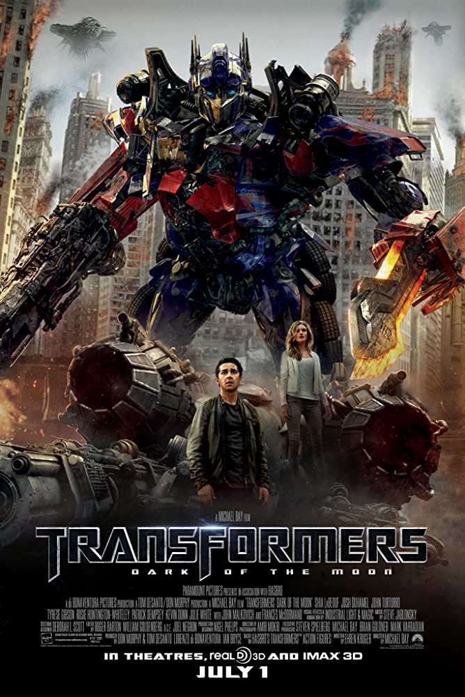 Download Transformers 3 Dark of the Moon (2011) BluRay Hindi Dubbed
