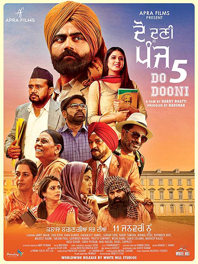 Download Do Dooni Panj (2019) Punjabi Movie