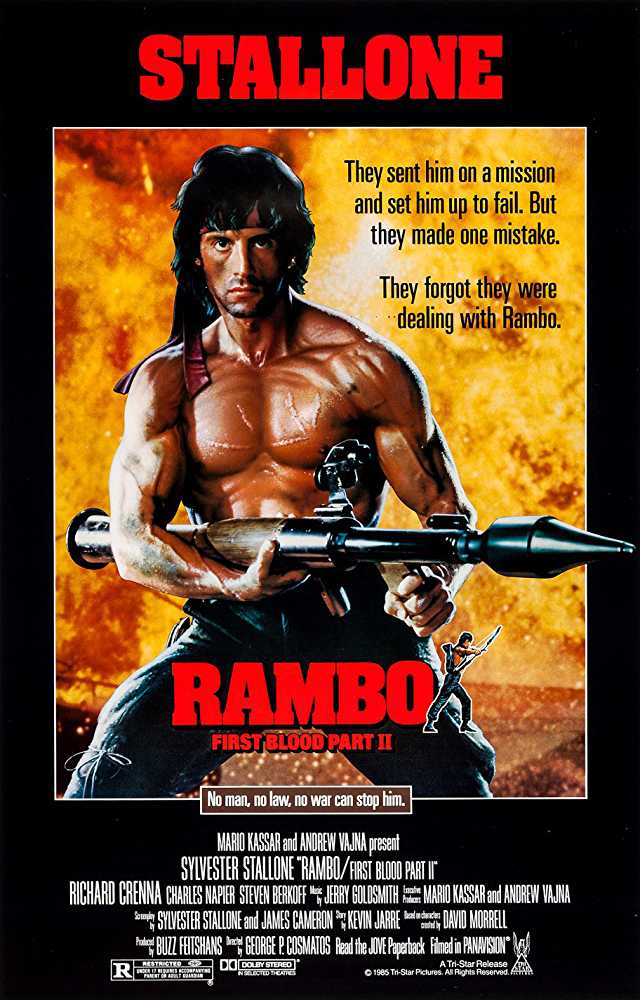 Download Rambo First Blood Part 2 (1985) BluRay Hindi