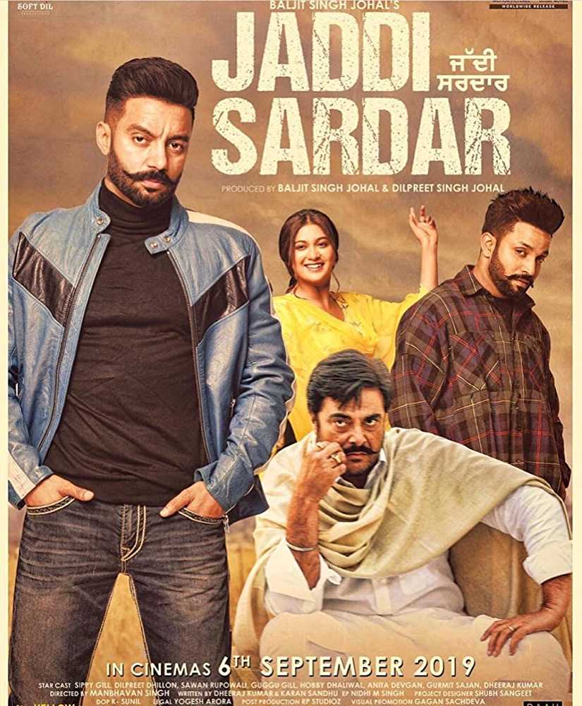 Download Jaddi Sardar (2019) Punjabi Movie