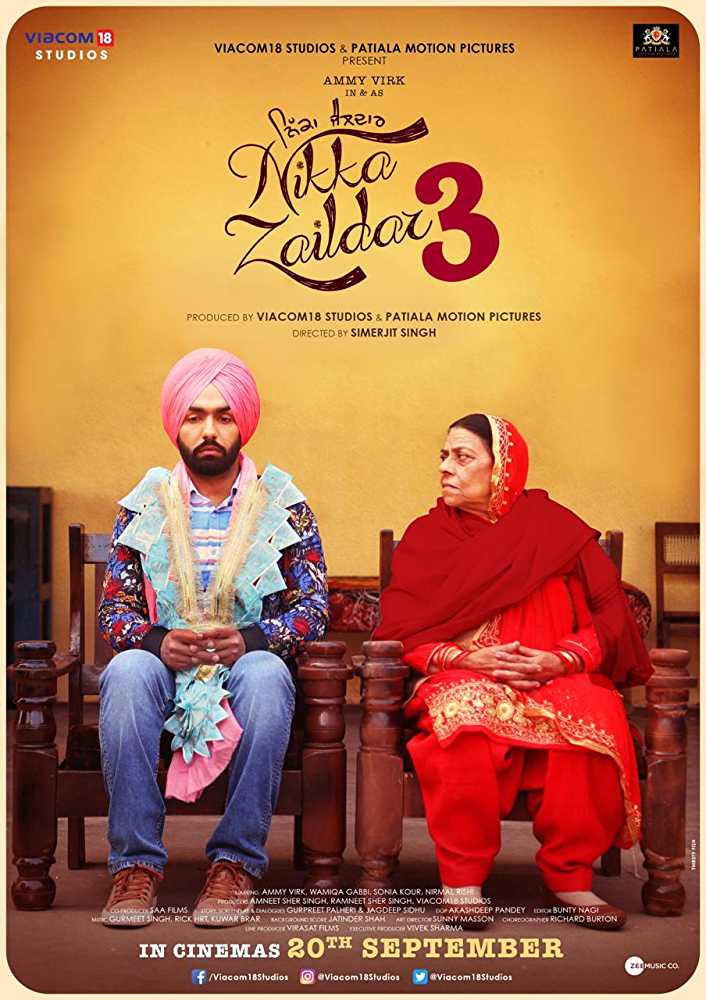 Nikka Zaildar 3 (2019) Punjabi Movie